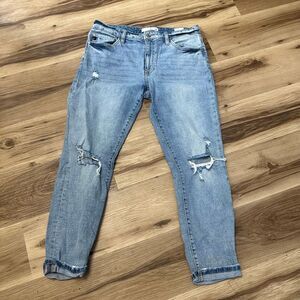 Kancan destroyed normcore 11/29 normcore slim jeans